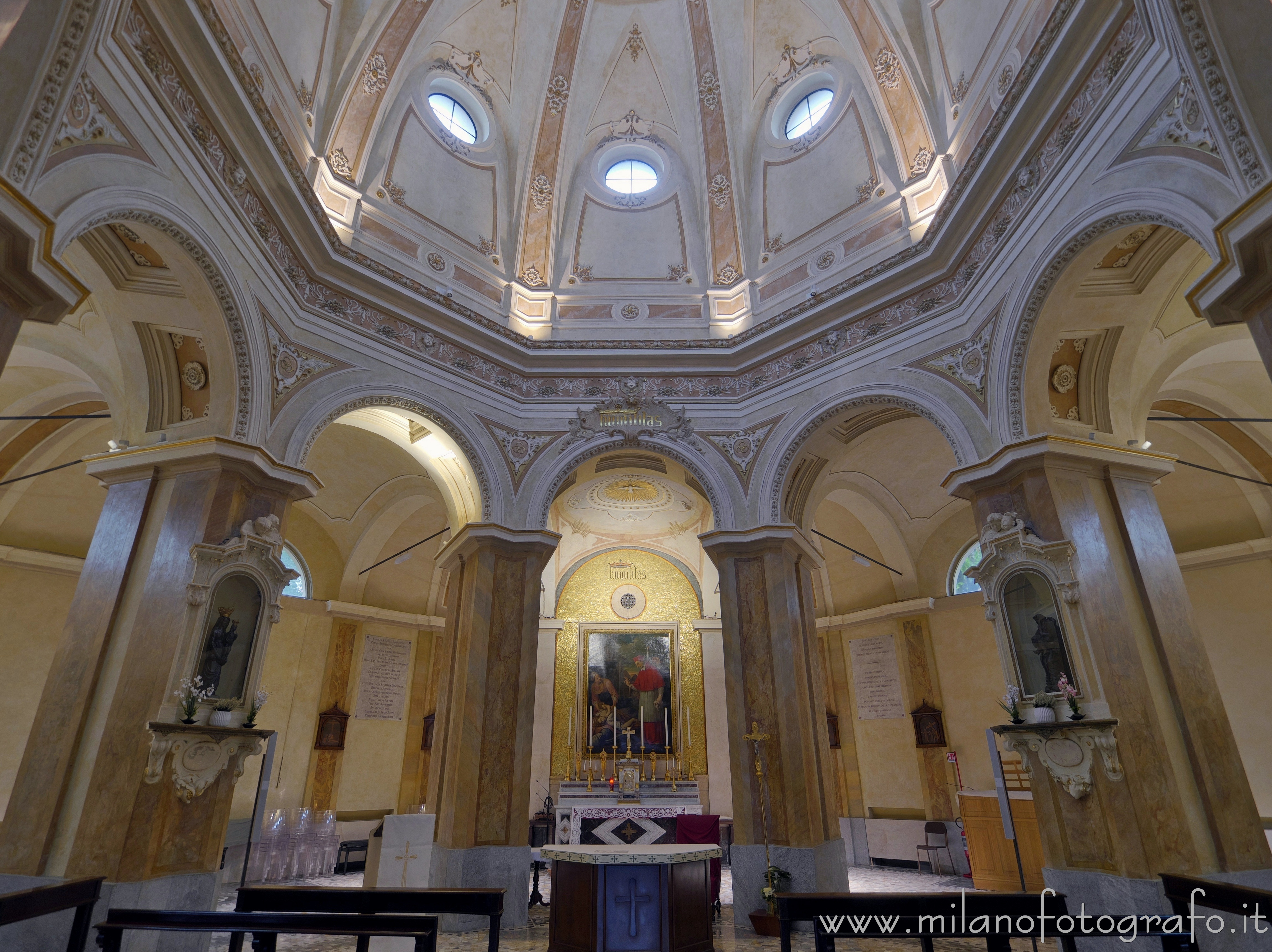 Milano - Interno della Chiesa di San Carlo al Lazzaretto
 - Foto a piena risoluzione